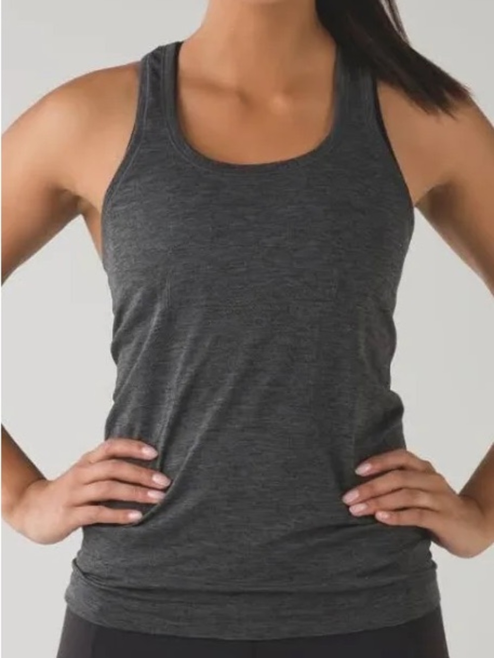 Lululemon Swiftly Tech Brah/Bra Tank
- Charcoal Gray Heathered - Size 4